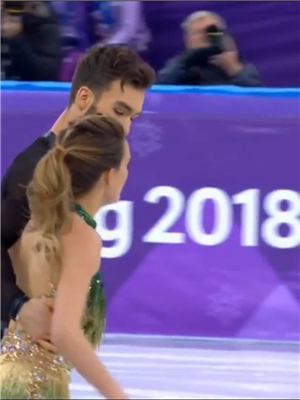 2018平昌冬奧會法國冰舞代表隊走光