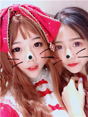 網紅少女-七七醬-VIP套圖-聖誕百合-2018110502