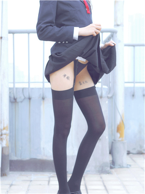 網紅少女-稚顔-VIP視圖-天台JK制服-2019012802