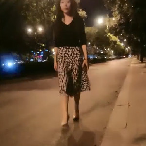 深夜戶外帶長腿美少婦壓馬路,褕褕把裙子扒起來,誘惑十足,這就是良家的味道[482M]