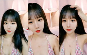 高顏值大眼睛齊劉海甜美萌妹,身材豐滿圓潤,大掰嫩鮑驕傲展示[MP4/492M]