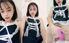 娃娃臉肉嘟嘟短發可愛萌妹,沐洱肥厚,黑色大蝴蝶,好肥大的蔭唇[MP4/1G]