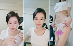 超酷中性短發小姐姐,帥氣十足,生活中妥妥的女T,脫下偽裝奶還真大[MP4/810M]