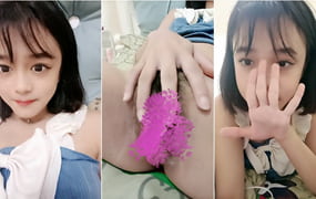 短發清純可愛娃娃臉OO後學生妹,沐洱肥厚,穿上白襯衫青春無敵[MP4/657M]