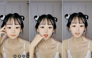 哪咤丸子頭可愛大眼睛萌妹子初下海,說話俏皮可愛,壹直強調自己已成年[MP4/382M]