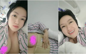 豐滿大奶人妻住院了還堅持開播,太敬業了,打著點滴露出豪乳透透氣[MP4/229M]