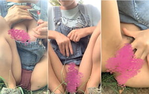 超震撼,某重點985高校內,大二學生妹草坪上大膽露出,沐洱肥厚誘人[MP4/121M]