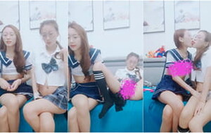 真實雙胞胎姐妹攜手下海,眼鏡反差婊,此乃男人雙飛最高目標[MP4/753M]