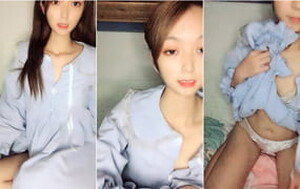 大眼睛清純校園美少女,放假寢室同學都回家了開秀,雙洞齊開,好潤[MP4/590M]