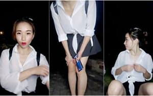 風情少婦深夜會情夫,開車到小公園野戰,附近蛙叫配合呻吟聲連連[MP4/814M]