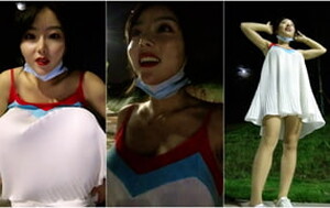 坐標湖南,人氣戶外美少婦深夜勾搭路人,大膽路邊啪啪,極品美乳,蟬聲四起[MP4/317M]