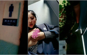 豐滿鄉村少婦膽子好肥,夜闖男廁所躲進單間露茓,勾引剛幹完活民工大哥啪啪[MP4/308M]