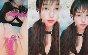 齊劉海雙馬尾粉鮑小姐姐,無敵水潤小茓,水多多[MP4/475M]