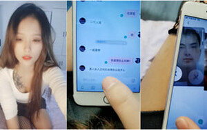 饑渴清純小姐姐開好房,APP上廣撒網撩漢子,挑個J8大的發位置來艹B[MP4/1G]