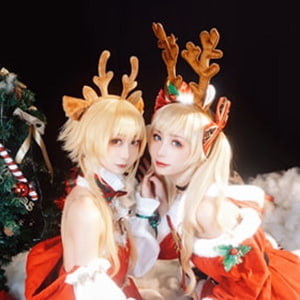 網紅少女-喵小吉&花音栗子聯名聖誕特別篇89P+2V