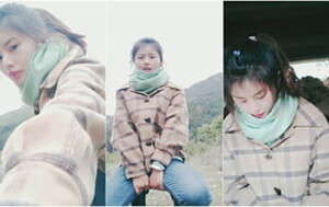 大山裏樸實村妹,天氣這麽冷戶外大橋下啪啪,真敬業啊