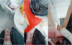 現實版反差婊,極品少婦當著家人的面無內塞跳蛋爽,趁人走開,流了壹地板水,小兒子還過問媽媽妳咋了[MP4/241M]