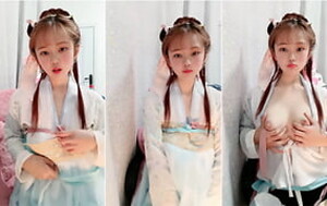 古風韻味可愛萌妹,穿上古裝化身古代大家閨秀,充滿味道[MP4/501M]