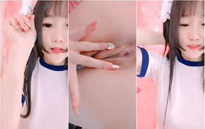 坐標上海,粉系可愛童顏巨乳萌妹,肥臀丁字褲誘惑,全屋都是粉色的,少女心爆棚