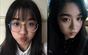 深圳眼鏡反差學生妹,寢室被男友捆綁調教,生活照床照流出51P+6V