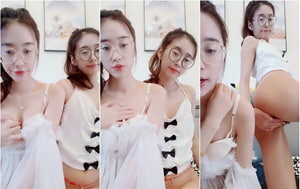 真實雙胞胎姐妹花攜手下海,長相完全壹模壹樣,分辨不出哪個是姐姐哪個是妹妹