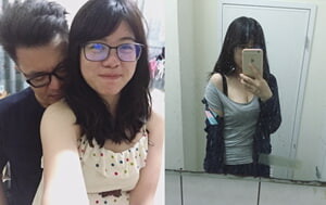 TW網路空間破解泄露系列-圓臉學生氣文靜眼鏡臺妹203P+17V