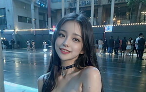 頂級AI制圖,難辨真假-大神生產,街頭、戶外各種場合噴尿的美女們508P