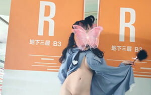 網紅少女-廣深貝貝-私拍福利包，各種戶外、野外、公共場所大膽露出376P+7V