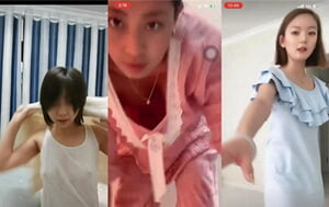 瘋狂抖音網紅女值播中那些閃現走光，不經意見的露出最為誘人126V