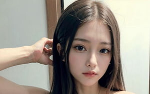 AI制圖-新模型-戶外、爆乳、清純美女-500P