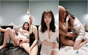 雙飛大奶姐妹花，試玩新玩具，情趣彈力造愛椅，小哥下面瘋狂快速打樁，省力高效