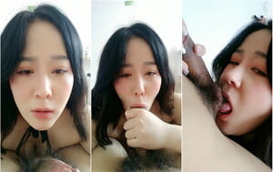 豐滿包臀黑絲小姐姐口活壹流，粗長大屌在手中把玩吞吐，差點沒忍住直接射出