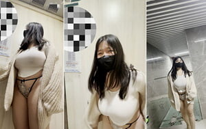 超肥美巨乳女神-九兒-私人定制，肥臀爆乳戶外露出，完成主人任務