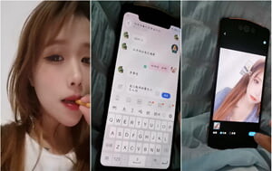 老牌主播王者歸來，再次上演qq勾引附近的人，發臊圖吸引小夥來艹