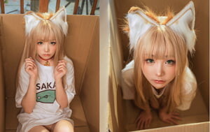 網紅少女-喵小吉-《喵醬的壹天》30P+4V